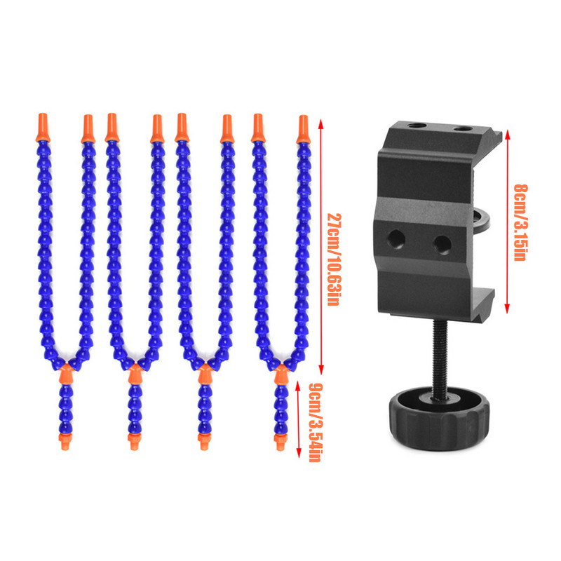 Instrument de lipit cu mâna a treia, 8 brațe flexibile, sudură, ajutor de mână, platformă de prindere manuală pentru reparații/lidurare electronice