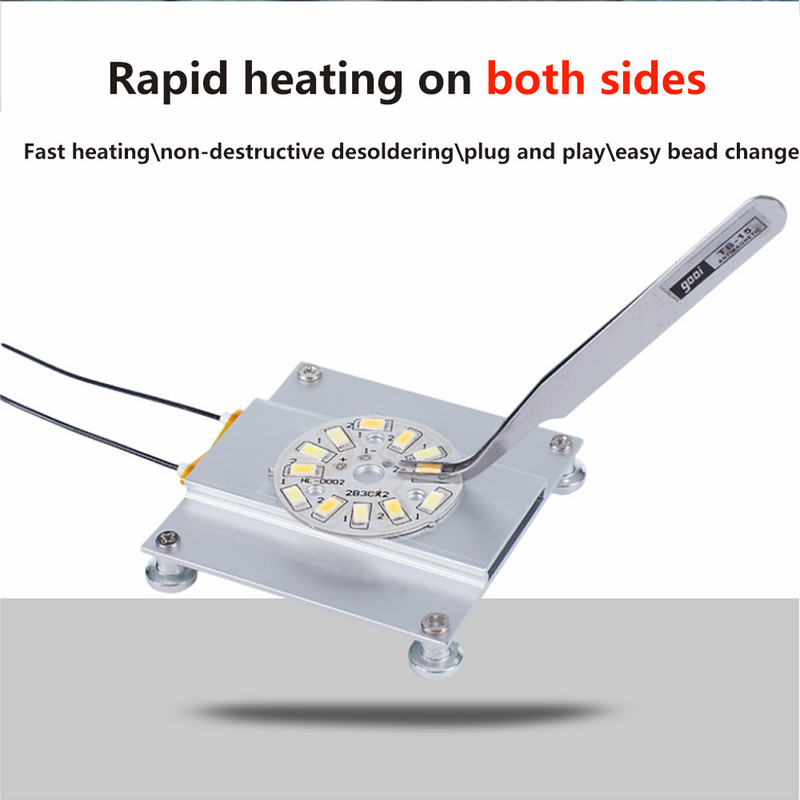 PTC grijaća ploča 300 W 600 W Stanica za odlemljivanje LED alat za uklanjanje Stanica za zavarivanje Alat za rušenje ploča Grijaća ploča od 260 stupnjeva
