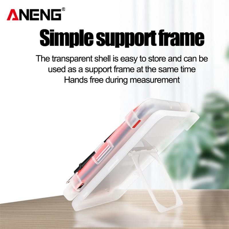 ANENG AN101 Mini digitális multiméter DC/AC kapacitásmérő ampermérő Voltmérő tesztelő Hordozható multimetriás digitális professzionális teszt