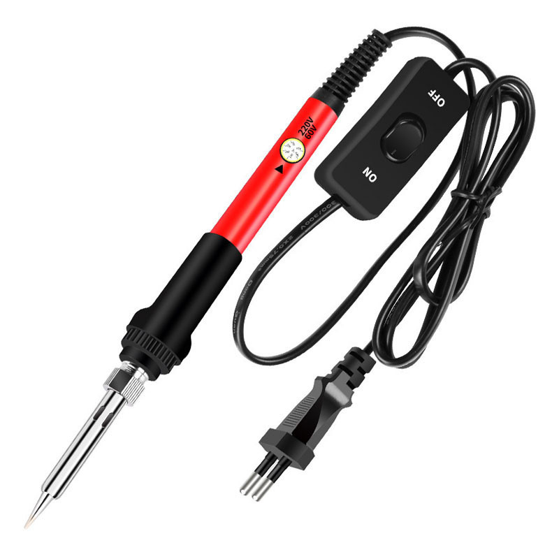 60 W regulējams lodāmurs ar slēdzi, pārnēsājams skārda metinātājs ar pastāvīgu temperatūru deglis mehāniskās darbnīcas rīki lietošanai mājās