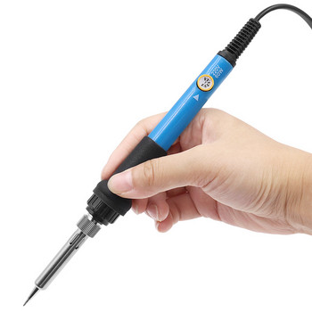 Μίνι συγκολλητικό σίδερο ρυθμιζόμενης θερμοκρασίας Ηλεκτρικό συγκολλητικό σίδερο Rework Station Mini Handle Heat Pencil Welding Repair Tools 60W