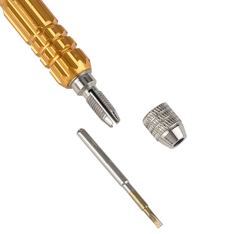 JCD prijenosni 8 u 1 odvijač u stilu aluminijske olovke Višenamenski alat Precizni komplet alata za popravak mobilnog telefona Set odvijača Bitovi