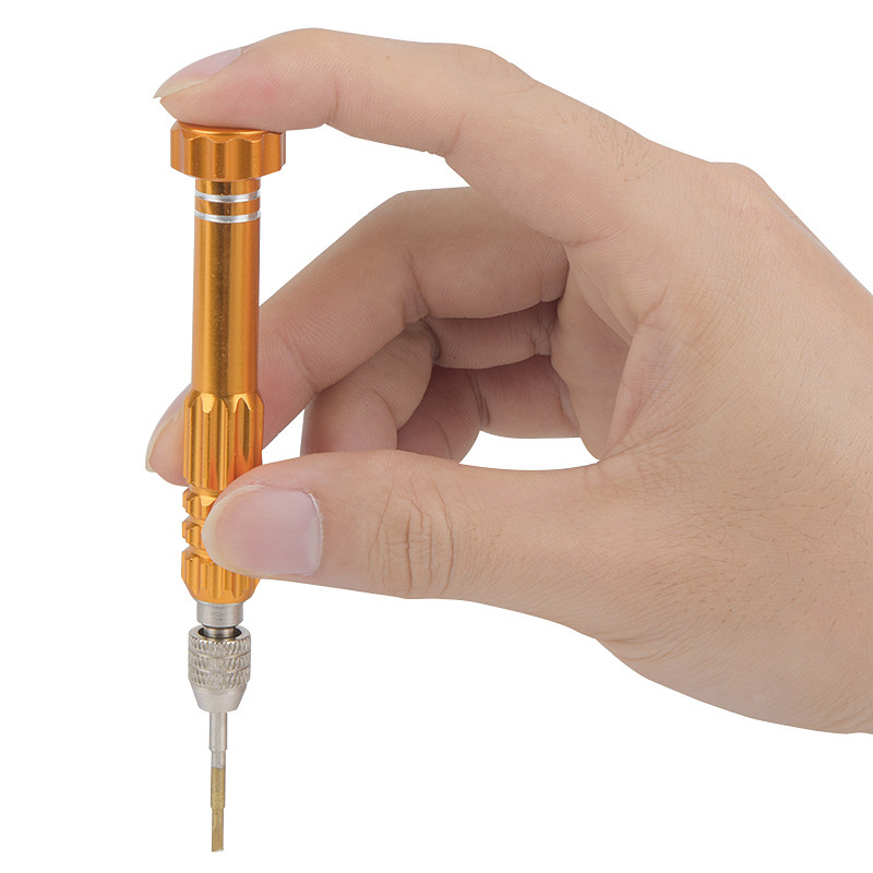 JCD prijenosni 8 u 1 odvijač u stilu aluminijske olovke Višenamenski alat Precizni komplet alata za popravak mobilnog telefona Set odvijača Bitovi