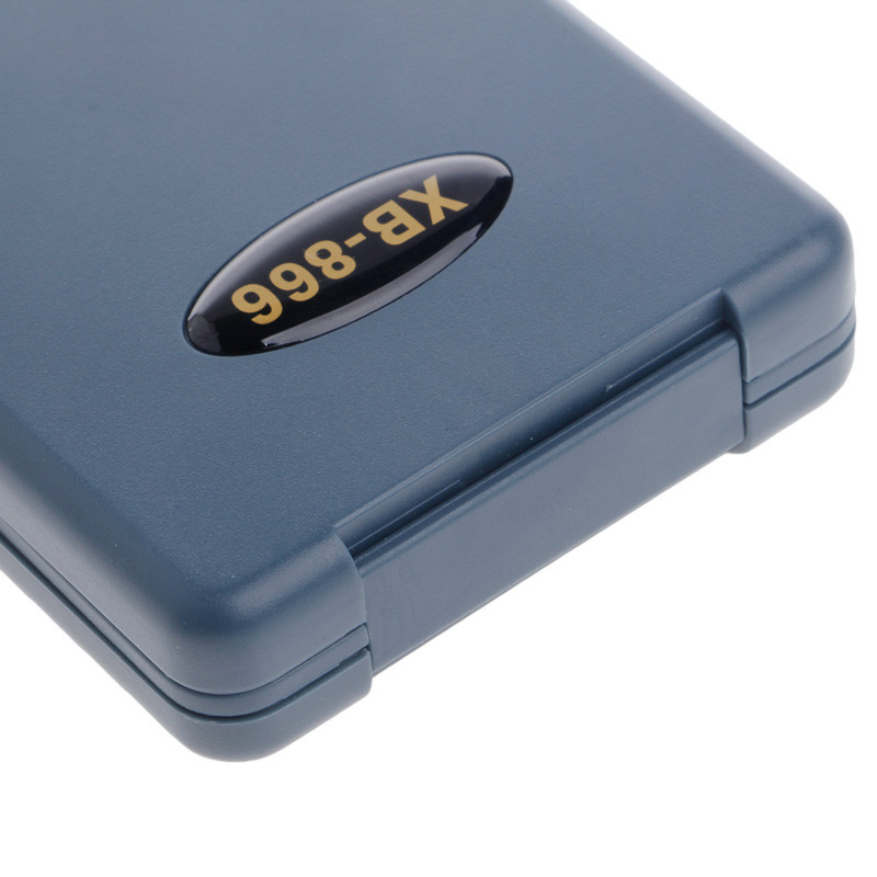 XB866 Mini Auto Range LCD feszültségmérő teszter AC/DC zsebes digitális multiméter Új