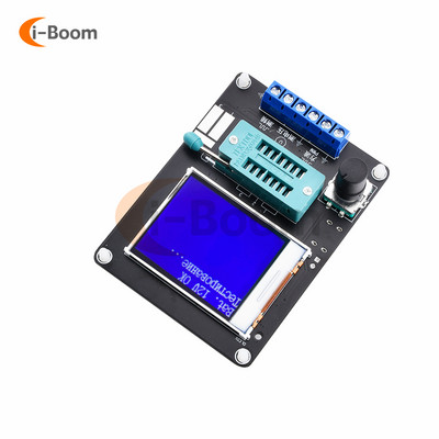 Ελεγκτής τρανζίστορ Αντίσταση ελεγκτή επαγωγής GM328A GM328 πολύμετρο ESR Χωρητικότητα Μετρητής συχνότητας PWM Τετραγωνική γεννήτρια κυμάτων