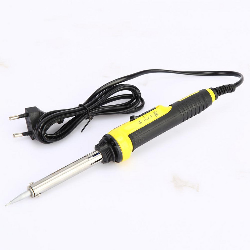 60W TU-760A elektrinis lituoklis, reguliuojama temperatūra, greitas įkaitimas, stovintis laikiklis EU kištukas suvirinimo geležies rašiklis suvirinimo įrankiai