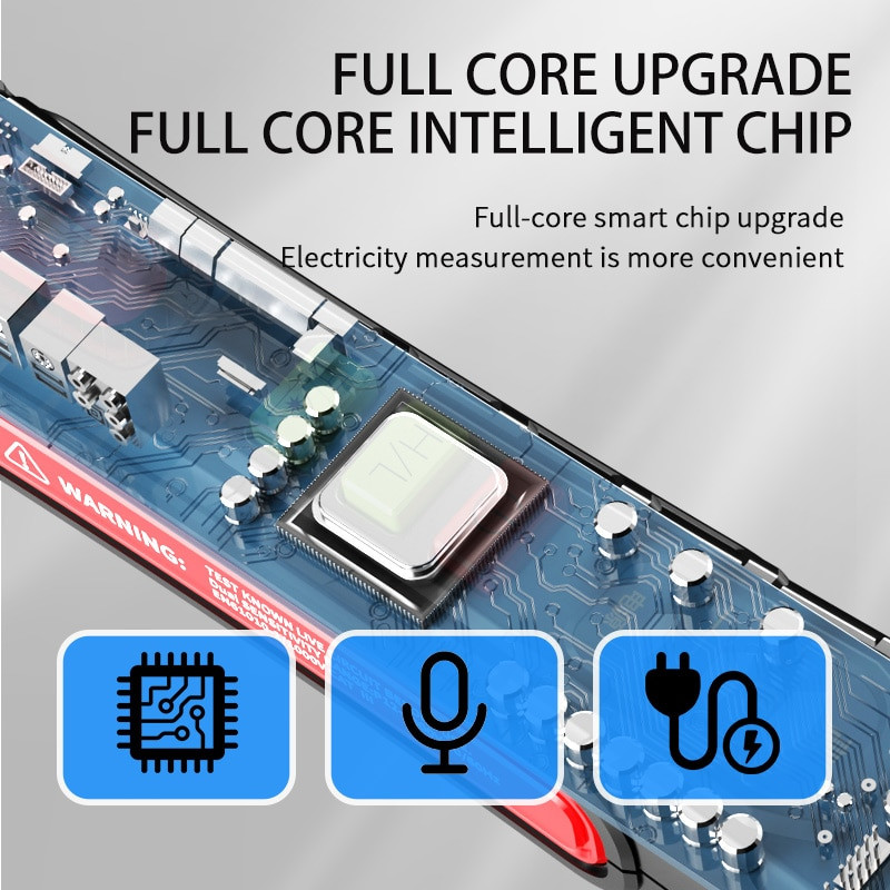 Elektromos toll nagy pontosságú indukált elektromos teszter toll Elektroszonda csavarhúzó szonda fényfeszültség teszter érzékelő teszttoll