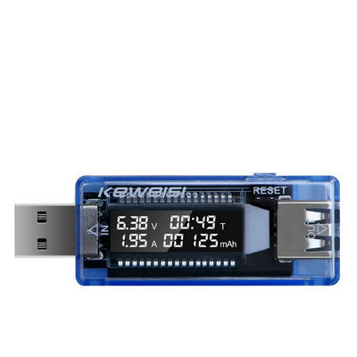 USB QC2.0 3.0 Tester de capacitate a încărcătorului de curent și tensiune Încărcător USB 3-20V Doctor Power Meter Voltmetru