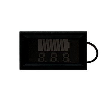 Индикатор за нивото на заряд на батерията на автомобила 12V 24V 36V 48V 60V 72V Измервател на капацитета на литиевата батерия Тестер Дисплей LED Тестер Волтметър