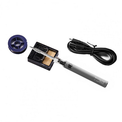 Vezeték nélküli hegesztőeszköz automatikus alvó üzemmód barkácsolás akkumulátoros hegesztő forrasztópáka Újratölthető 5V 8W elektromos hegesztő forrasztópáka