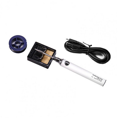 Vezeték nélküli hegesztőeszköz automatikus alvó üzemmód barkácsolás akkumulátoros hegesztő forrasztópáka Újratölthető 5V 8W elektromos hegesztő forrasztópáka