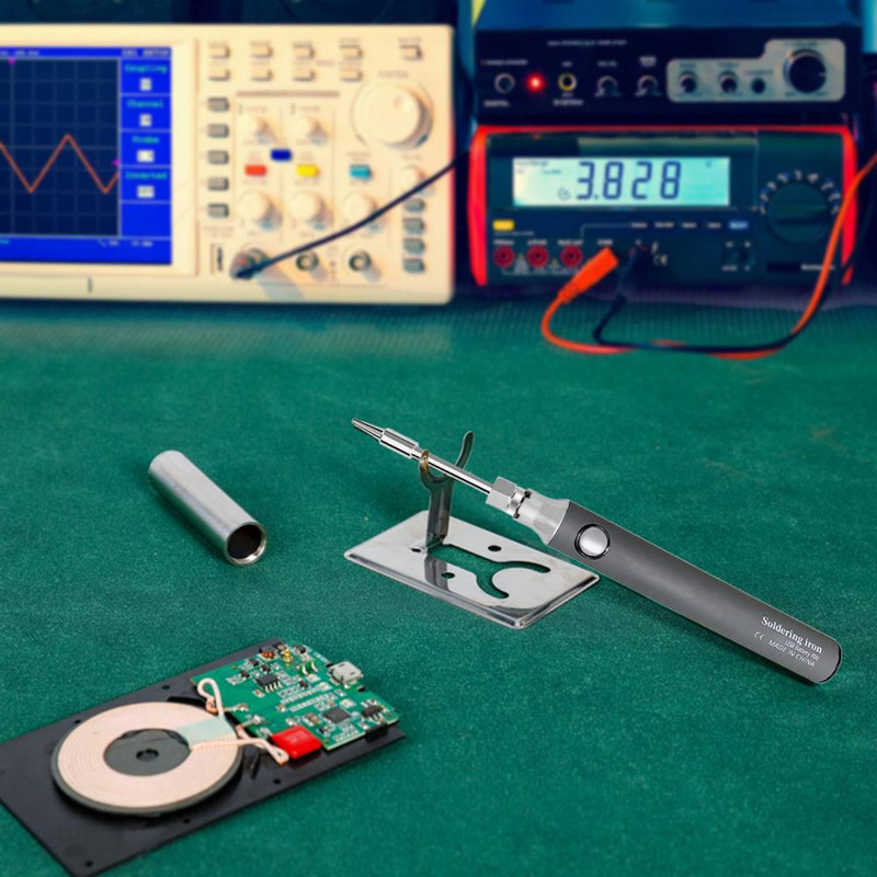 Vezeték nélküli hegesztőeszköz automatikus alvó üzemmód barkácsolás akkumulátoros hegesztő forrasztópáka Újratölthető 5V 8W elektromos hegesztő forrasztópáka