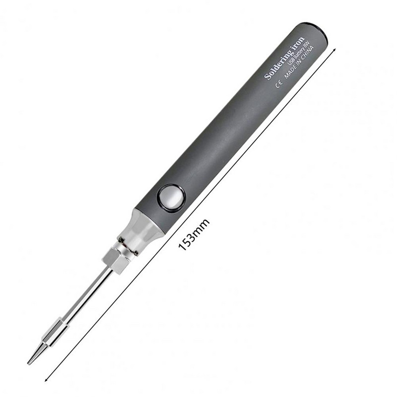 Vezeték nélküli hegesztőeszköz automatikus alvó üzemmód barkácsolás akkumulátoros hegesztő forrasztópáka Újratölthető 5V 8W elektromos hegesztő forrasztópáka