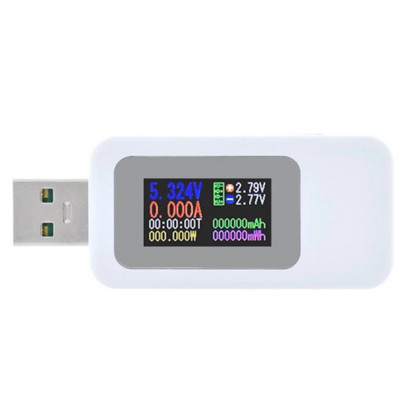 10 in 1 USB tester alalisvoolu digitaalne voltmeeter Amperimeeter voolu pingemõõtur Amper volt ampermeeter detektor toitepanga laadija indikaator