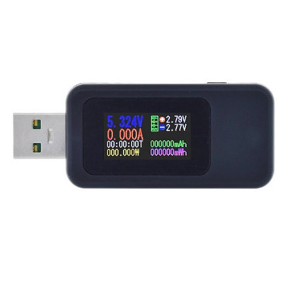 10 in 1 USB tester alalisvoolu digitaalne voltmeeter Amperimeeter voolu pingemõõtur Amper volt ampermeeter detektor toitepanga laadija indikaator