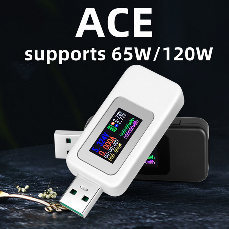 10 vienā USB testeris līdzstrāvas digitālais voltmetrs Amperimetra strāvas sprieguma mērītājs Amp volts ampērmetrs detektors barošanas bankas lādētāja indikators