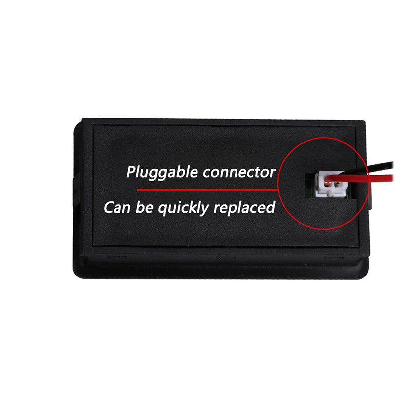 Akumulatora ietilpības indikators DC 8V-100V Svina skābe Lithium LiFePO4 Auto Motocikla Voltmetrs Sprieguma mērītājs 12V 24V 48V 72V