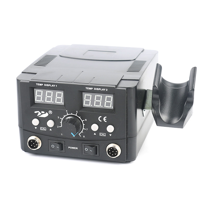 Forrasztópáka forrólevegős pisztoly fogantyúja fűtőelem hegesztési tartozékok 8586D Rework forrasztóállomáshoz