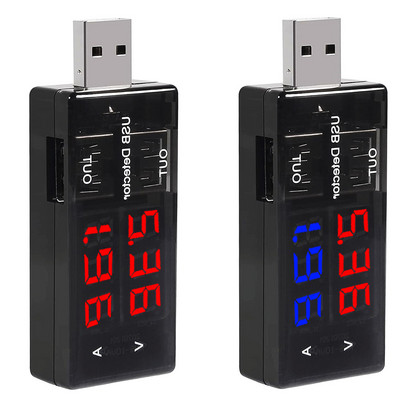 KWS-10VA Dual USB Struja Napon Punjenje Detektor Tester Voltmetar baterije Čvrsti Ampermetar Punjač Tester
