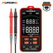 MUFASHA Multimeter Professional 6000 Skaitās HD krāsu ekrāns Īpaši plāns inteliģents OHM NCV sprieguma mērītājs