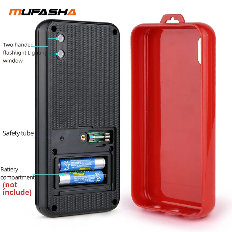 MUFASHA Multimeter Professional 6000 Skaitās HD krāsu ekrāns Īpaši plāns inteliģents OHM NCV sprieguma mērītājs