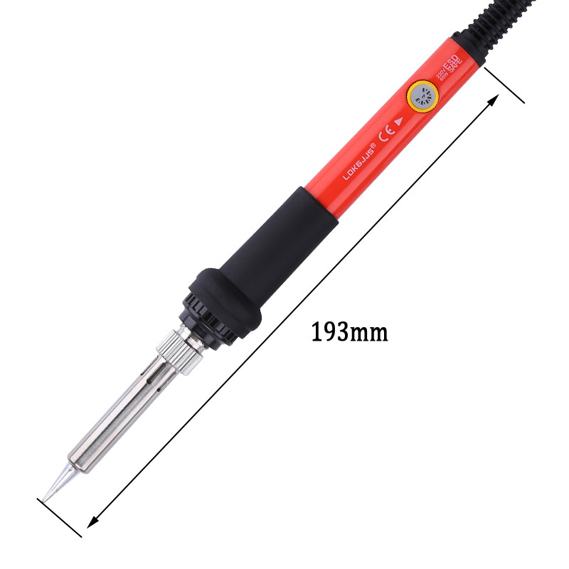 Állítható hőmérsékletű elektromos forrasztópáka 220V 60W Soldeerbout Ferro De Solda hegesztőforrasztó BGA állomás utófeldolgozó szerszámok