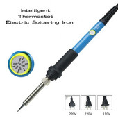 Profesionāla lodāmura konstanta temperatūra var tikt regulēta 220V 110V 60W metināšanas pildspalva Pārstrādāt lodēšanas rīku metināšanas komplekts