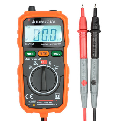 Digitális multiméter LCD háttérvilágítás Hordozható multiméter AC/DC ampermérő Voltmérő Ohmmérő Feszültségmérő Multiméter, mint az XL830L