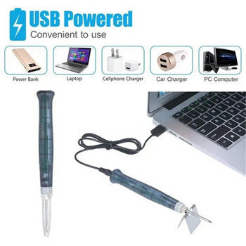 USB електрозахранван поялник писалка 5V заваръчен пистолет Комплект преносими ръчни инструменти Заваръчно оборудване Електрически поялници