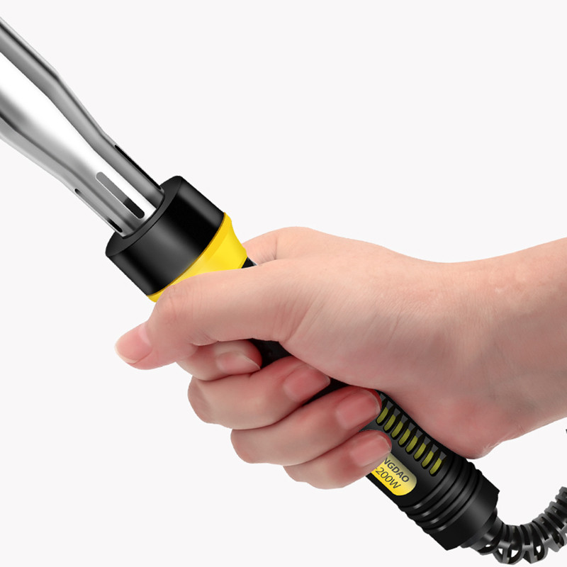 DTBD 80W didelės galios elektrinis lituoklis, pastovi temperatūra 550 ℃, skirta suvirinimo litavimo taisymo pieštuko įrankiams 220 V JAV / ES kištukas