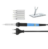 Naujas reguliuojamos temperatūros elektrinis lituoklis 220V 110V 60W suvirinimo litavimo stotis šilumos pieštukas 5 vnt. antgalių taisymo įrankis