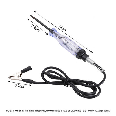 6V 12V 24V automašīnu kravas automašīnu sprieguma ķēdes testeris digitālais displejs garš zondes pildspalva spuldze Automašīnu diagnostikas rīki Auto remonts