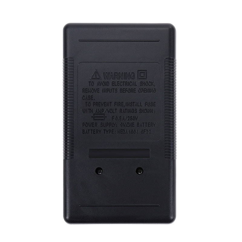 Ψηφιακό πολύμετρο AC/DC LCD 750/1000V Voltmeter Αμπερόμετρο Ohm Tester Υψηλής ασφάλειας Μετρητής χειρός Ψηφιακό πολύμετρο για μετρητές