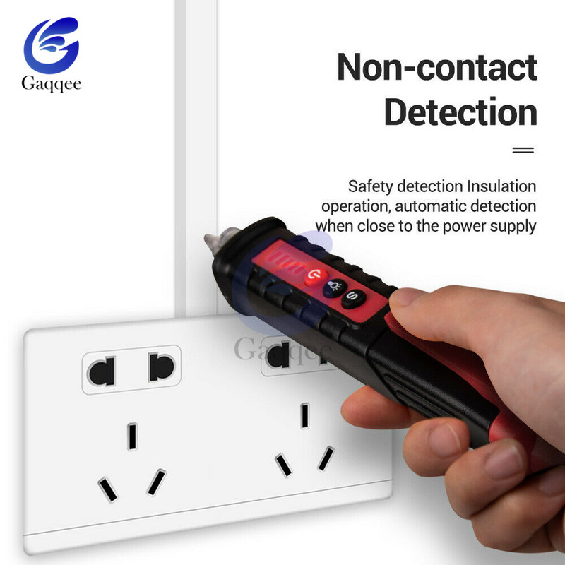 VD802 beskontaktni detektor izmjeničnog napona tester mjerač 12V-1000v stil olovke električni indikator LED mjerač napona Vape olovka