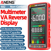 Multimetru invers ANENG 682 Smart VA Ampermetru AC/DC Tester de tensiune Tester electric reîncărcabil pentru diode Ohm Instrumente pentru electrician