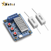 Micro USB ZB2L3 18650 ličio jonų ličio baterijos talpos testeris + atsparumo švino ir rūgšties akumuliatoriaus talpos matuoklio iškrovos testeris