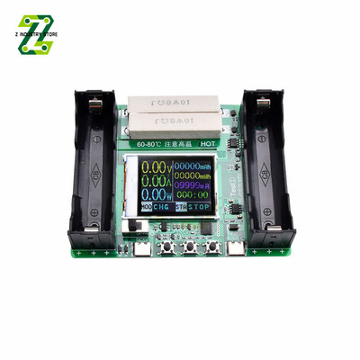 18650 litija akumulatora jaudas testera modulis LCD digitālā displeja kapacitātes moduļa mērīšanas iekšējās pretestības detektors