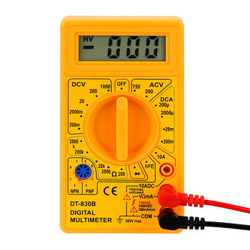 NICEYARD DT-830B Мултиметър Инструмент за анализ Омметър Волт тестер LCD Цифров волтметър с автоматичен обхват