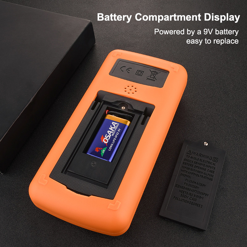 DT9205P Νέο ψηφιακό πολύμετρο LCD υψηλής ακρίβειας AC DC 20A Αμπερόμετρο 1000V Voltmeter Resistance Capacitance Tester 2000 Counts