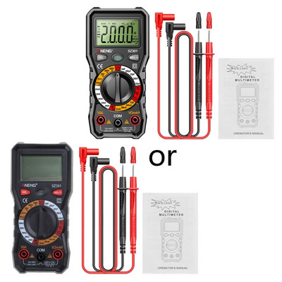 Skaitmeninis multimetras Voltmetras Omometras Ampermetras Multi Tester Matuoklis Elektroninis testas R7UA