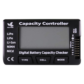 RC CellMeter-7 Цифрова проверка на капацитета на батерията LiPo LiFe Li-ion Nicd NiMH Тестер за напрежение на батерията Проверка на CellMeter7 Cellmeter8