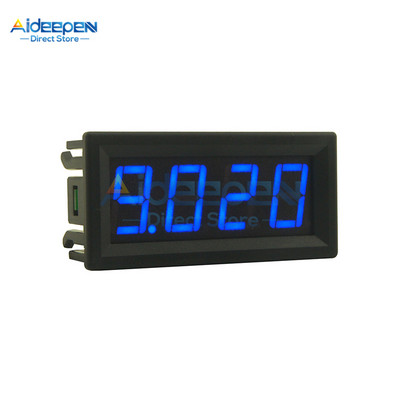 0,56 hüvelykes 0,56" DC 0,000 V-100,0 V 4 számjegyű LED kijelző Voltmérő Mini digitális feszültségmérő Volt teszter Piros/zöld/kék DC 4-30 V