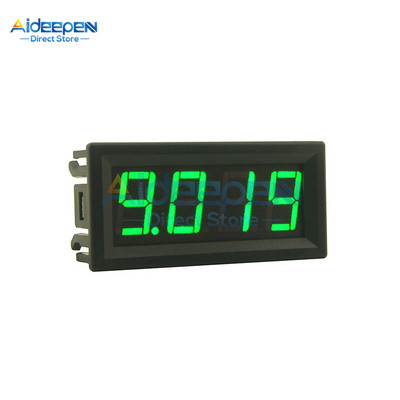 0,56 hüvelykes 0,56" DC 0,000 V-100,0 V 4 számjegyű LED kijelző Voltmérő Mini digitális feszültségmérő Volt teszter Piros/zöld/kék DC 4-30 V