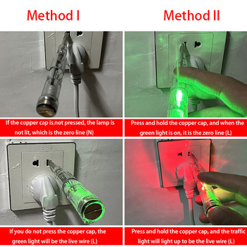 1/2/3 бр. Интелигентен тестер за напрежение, писалка с LDE индукционен детектор на мощност, писалка, електрическа отвертка, индикатор, тестер за верига