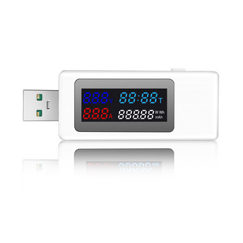 6 в 1 USB тестер 4-30V Power Meter Цифров волтметър Voltimetro Volt Meter Power Bank Wattmeter Voltage Tester Doctor Detector