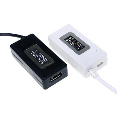 KCX-017 Ampermetru Afișaj LCD digital Mini monitor USB pentru tensiune și curent. Tester tester Tester de putere mobil