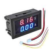 0,28" LED DC0-100V 50A 100A Voltmetru digital Ampermetru Multimetru 2 in1 Tensiune Amperimetru Volt Amper Gauge Panou Display dual