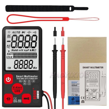 ADMS9 Автоматичен LCD дисплей Цифров мултицет 3,5\