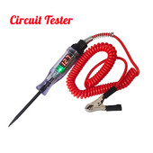 6V 12V 24V DC Tester de circuit de tensiune pentru autoturisme Afișaj digital cu sondă lungă Bec pentru pix Instrumente de diagnosticare pentru automobile Reparații auto