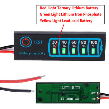 1S-8S 18650 Li-ion Lipo Lithium 5-30V Оловно-киселинна батерия Индикатор за ниво на батерията Тестер Измервател на LCD дисплей Измервател на модула Измервател на напрежението